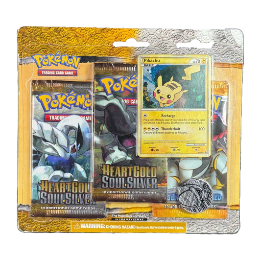 Heart Gold Soul Silver 3-Pack Blister Pack