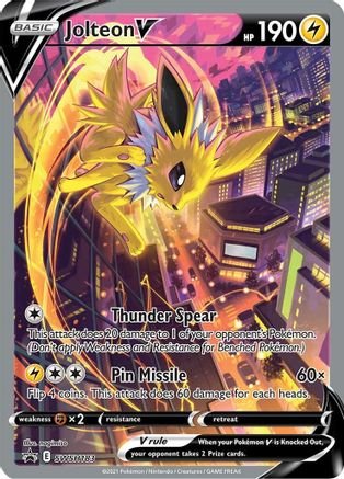 Jolteon V (SWSH183/307) - SWSH Sword & Shield Promo Cards Holofoil