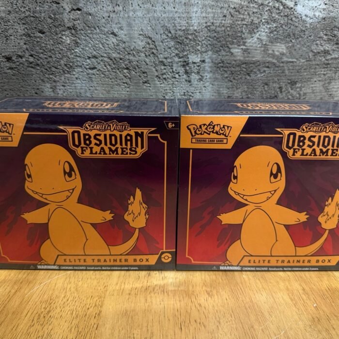 2x Pokemon Obsidian Flames ETB (Sealed)