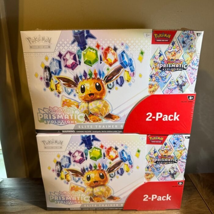 Pokemon Prismatic Evolutions Costco Bundle (Lot of 2)