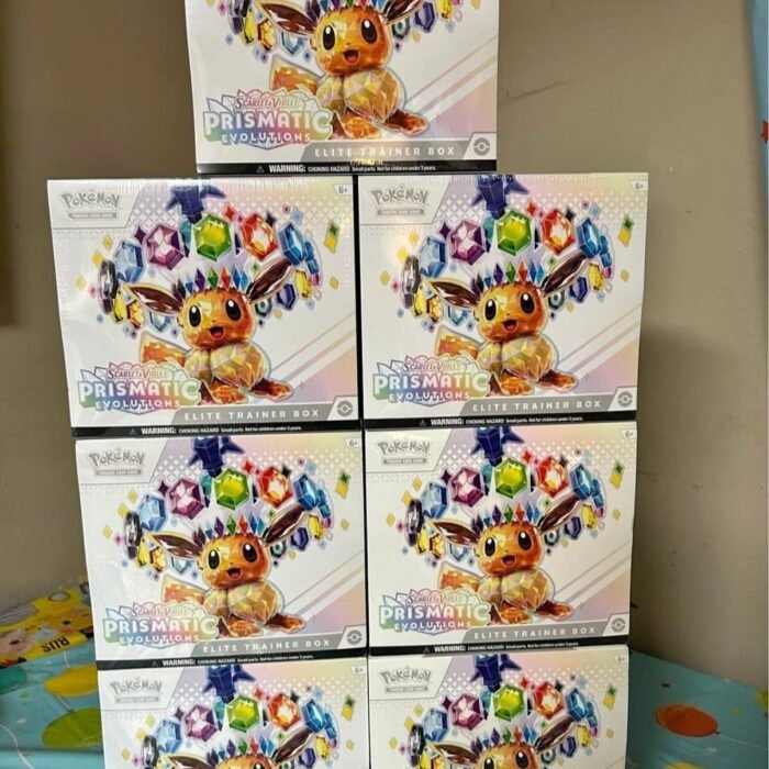 Pokemon TCG Scarlet Violet Prismatic Evolutions Elite Trainer Box