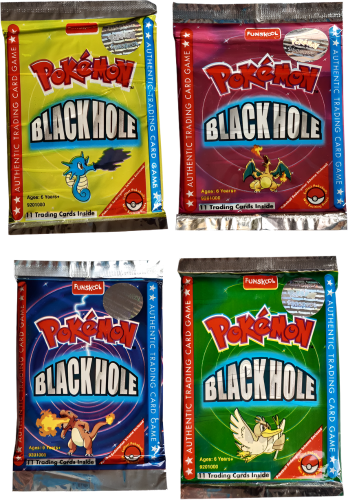 Pokemon Blackhole 11 Cards booster pack (Funskool) Random Artwork