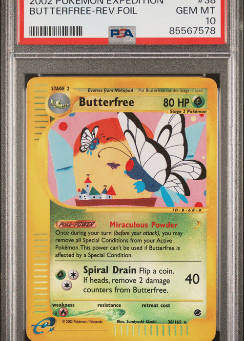 PSA 10 BUTTERFREE-REV.FOIL