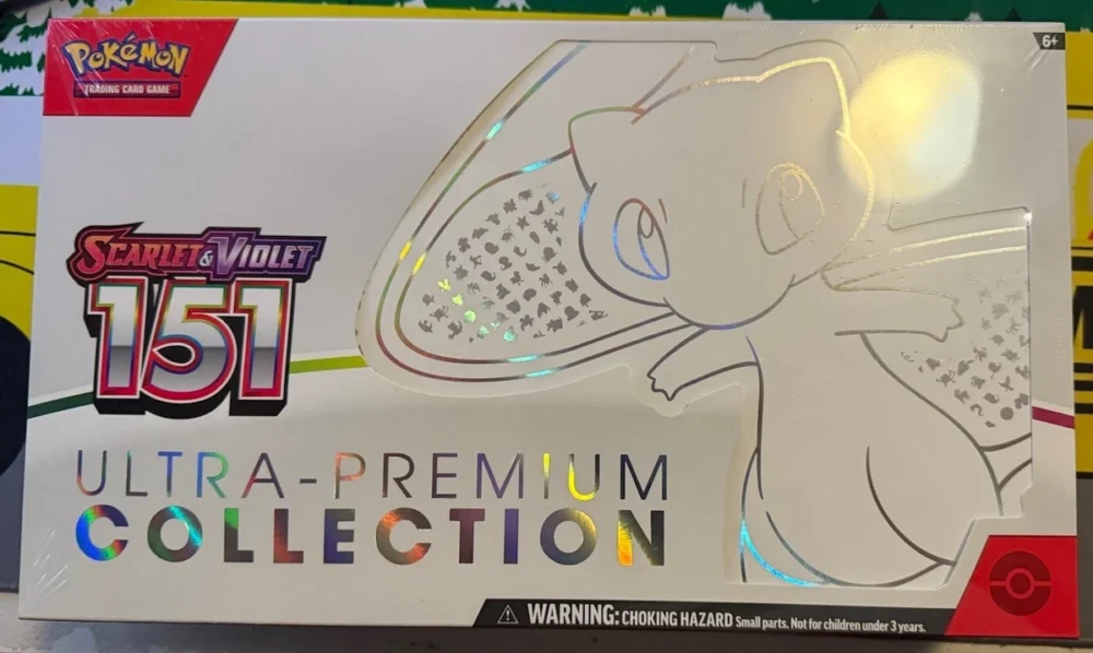 Pokemon TCG Scarlet & Violet 151 Ultra Premium Mew Collection New ...