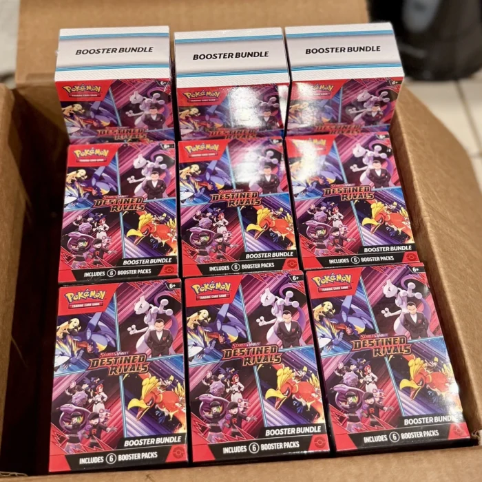 Pokemon TCG Destined Rivals Booster Bundle FACTORY SEALED