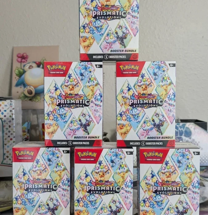 Pokémon TCG Prismatic Evolutions Booster Bundle - New Factory Sealed