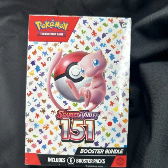Pokemon TCG Scarlet & Violet 151 Booster Bundle Sealed New (6 packs)