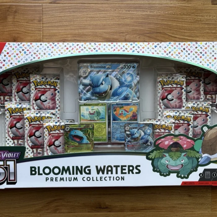 Pokemon TCG Scarlet & Violet 151 Blooming Waters Premium Collection Box - SEALED