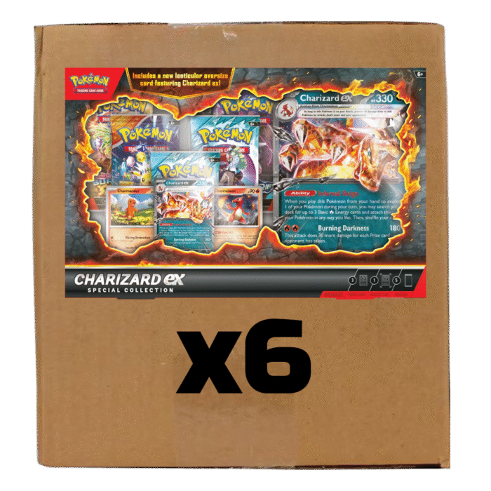 Sealed Case Charizard EX Special Collection Box