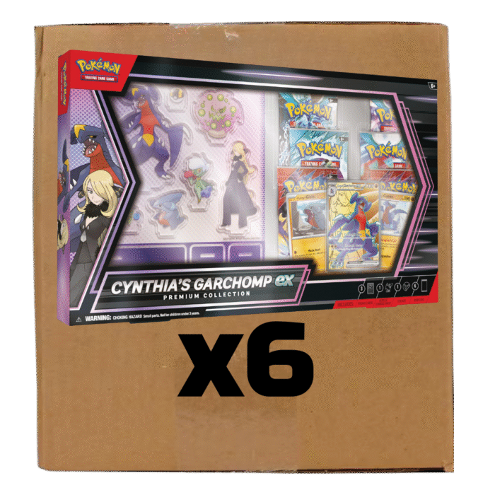 Sealed Case Cynthia's Garchomp ex Premium Collection Box