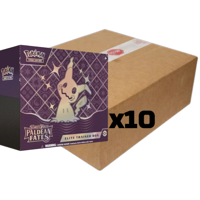 Sealed Case Paldean Fates ETB