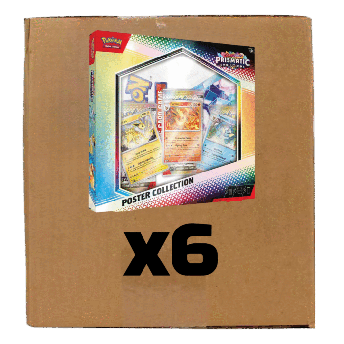 Sealed Case Prismatic Evolutions Poster Collection Box
