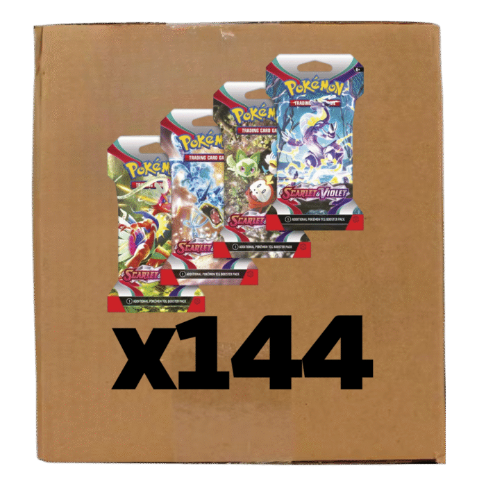 Sealed Case Scarlet & Violet Sleeved Pack