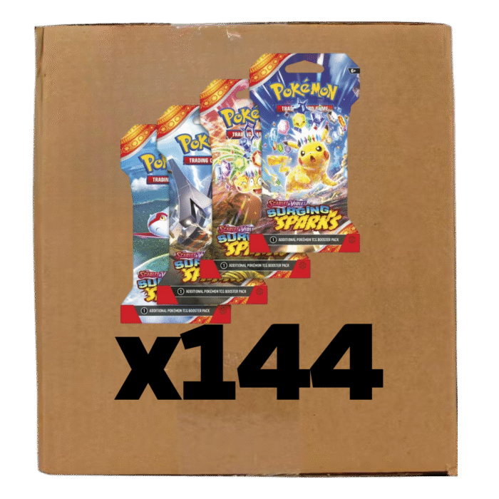 Sealed Case Surging Sparks Sleeved Pack