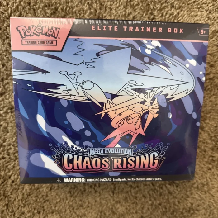 Pokémon TCG Scarlet & Violet Chaos Rising Elite Trainer Box Factory Sealed ETB