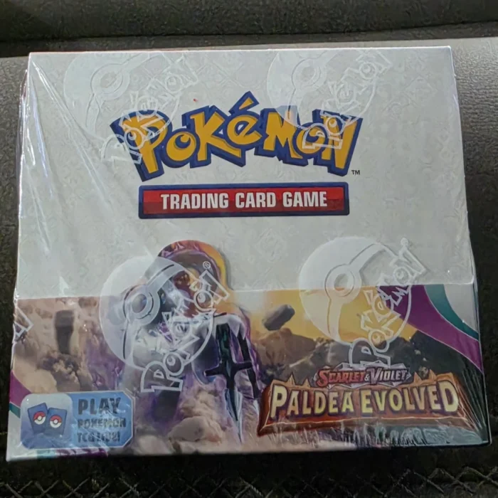 Pokémon TCG Scarlet & Violet Paldea Evolved Booster Box Factory Sealed