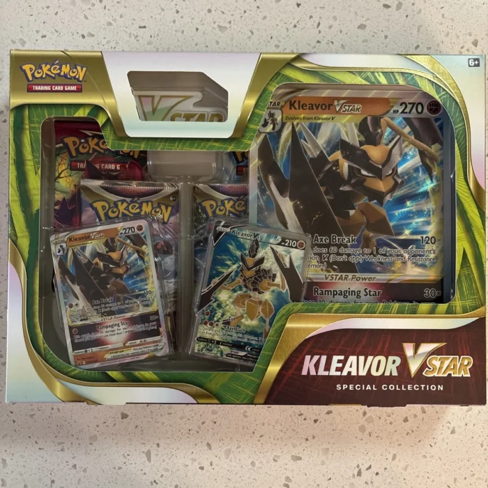 Pokemon TCG Kleavor VSTAR Special Collection Box Factory SEALED SWSH