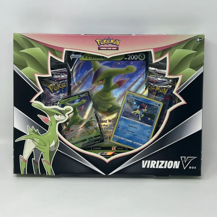 Pokemon TCG Virizion V Collection Box SEALED