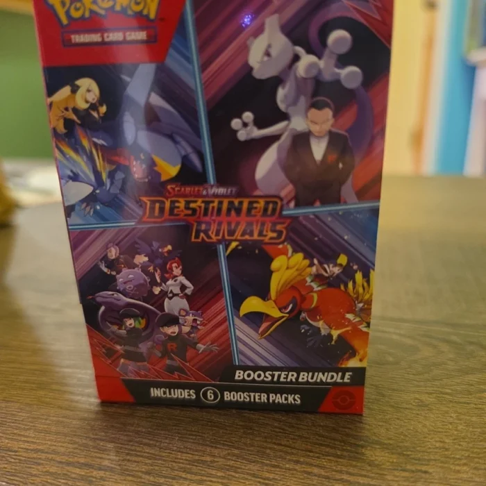 Pokémon TCG Destined Rivals Booster Bundle (6 Packs) New/Sealed