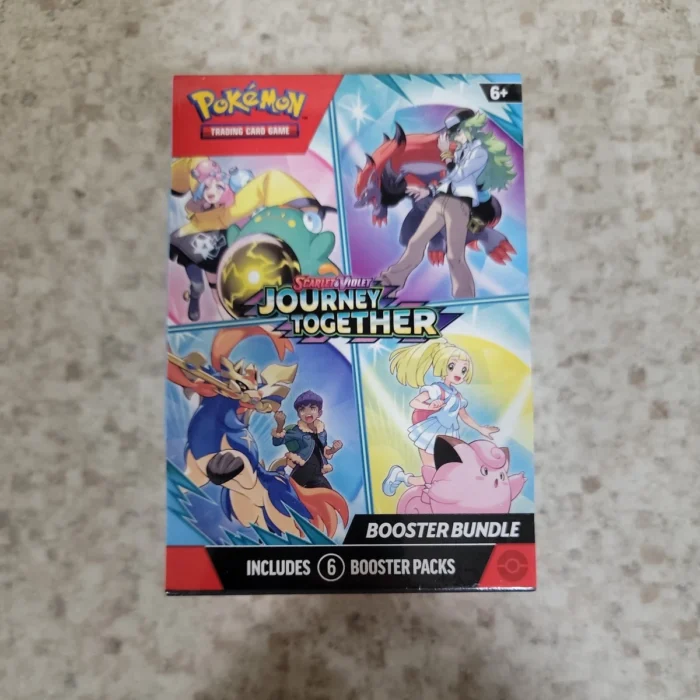 Sealed Pokemon TCG Journey Together Bundle -6 Booster Packs