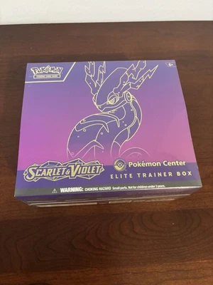 Pokemon Center Miraidon Elite Trainer Box Scarlet Violet ETB Sealed Exclusive NM